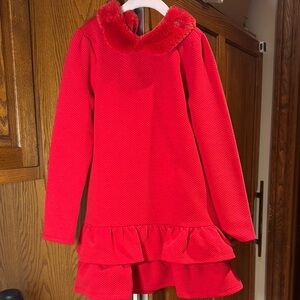 Janie and Jack Red Formal Kids Dress